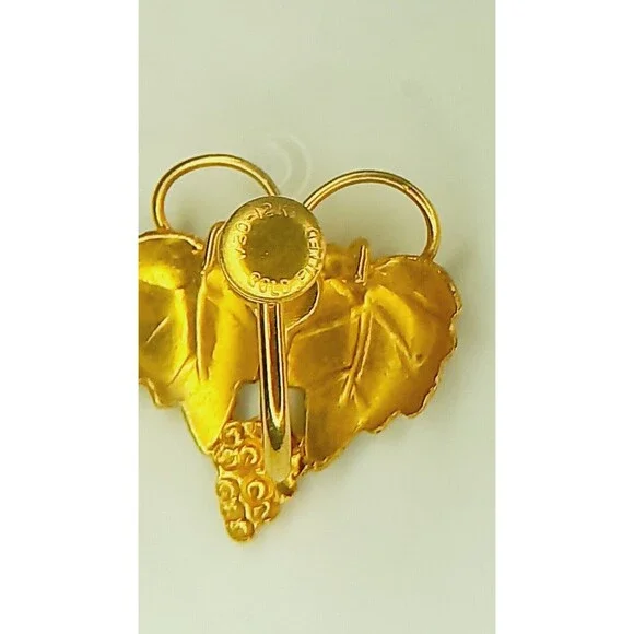 Landstrom BLACK HILLS GOLD Necklace and Earrings 10K-12K - Picture 11 of 16